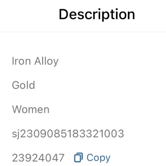 Link Chain Necklace Golden - Picture 6 of 7